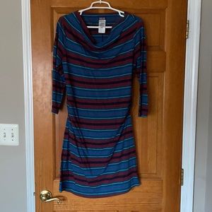Tee shirt dress. 3/4 length sleeve